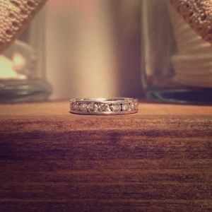 Jewelry - 10 ct. white gold and diamond ring Jewelry - 10 ct. white gold and diamond ring